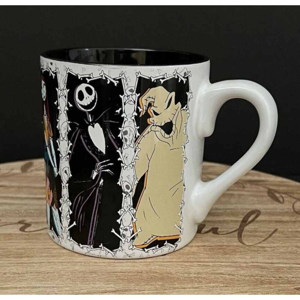 Disney Tim Burton's Nightmare Before Christmas Mug Jack, Sally & Oogie Boogie